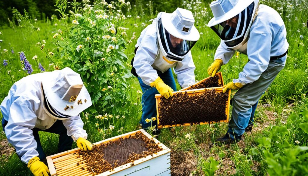 Bienenrettungsprojekte