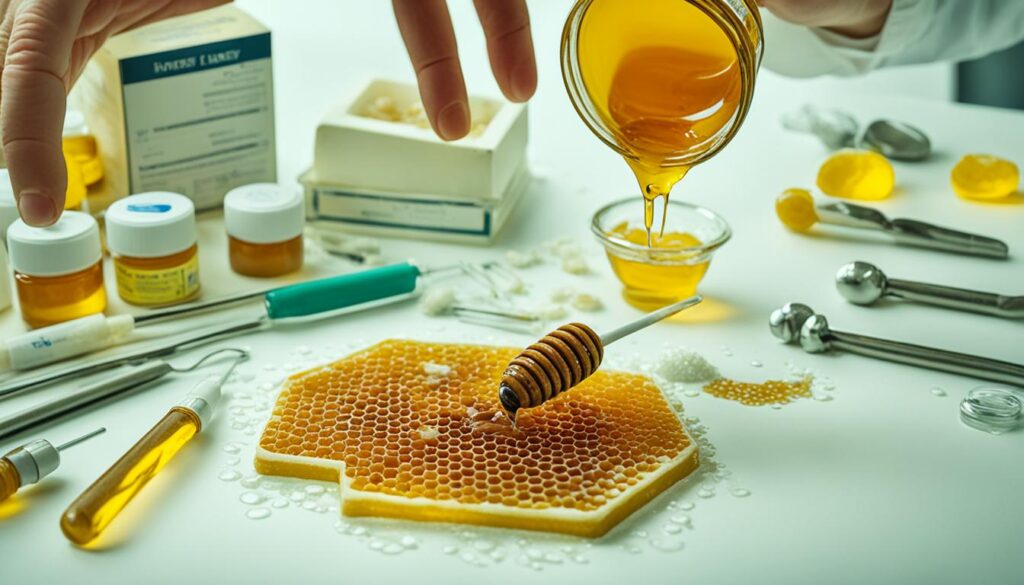 Honig in der medizinischen Anwendung