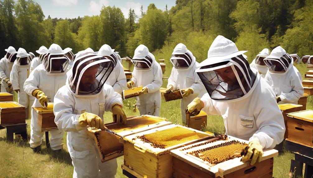 attend beekeeping courses or workshops