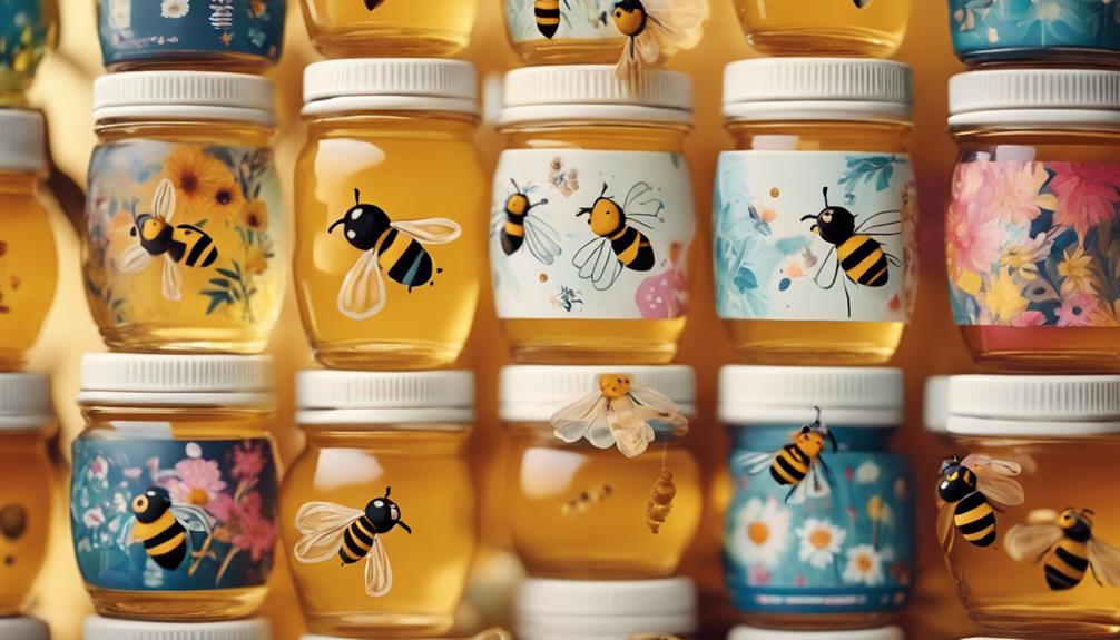 creative honey label ideas