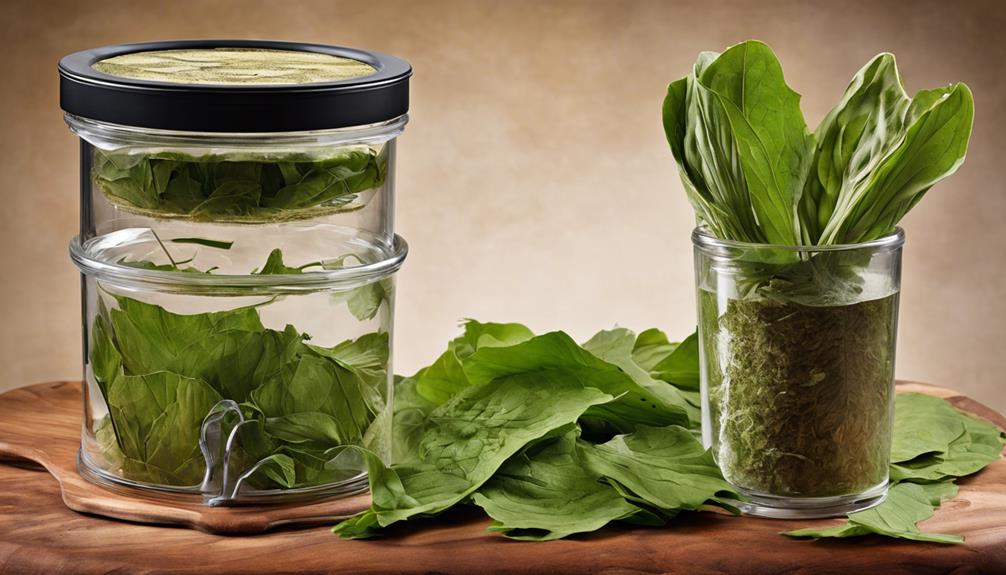 drying and infusing plantain leaves