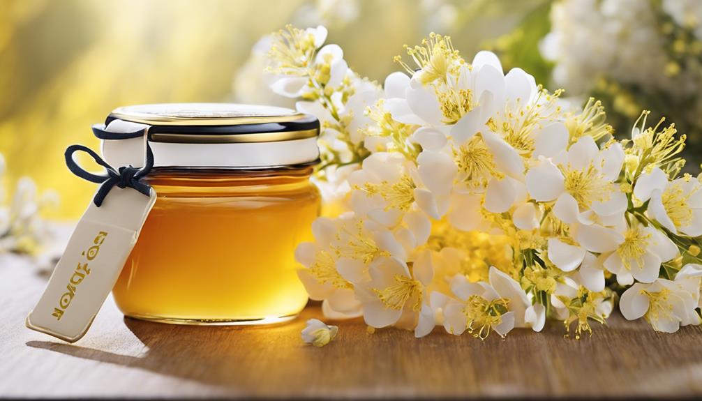 floral aroma of acacia honey