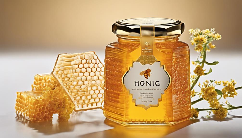 floral notes in honeycomb