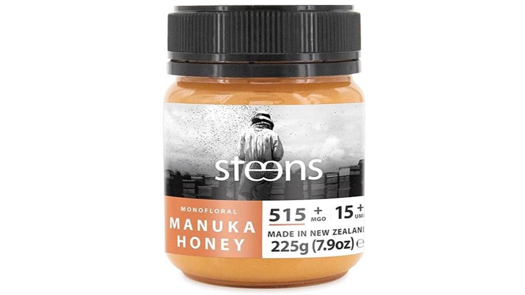 hochwertiger steens manuka honig