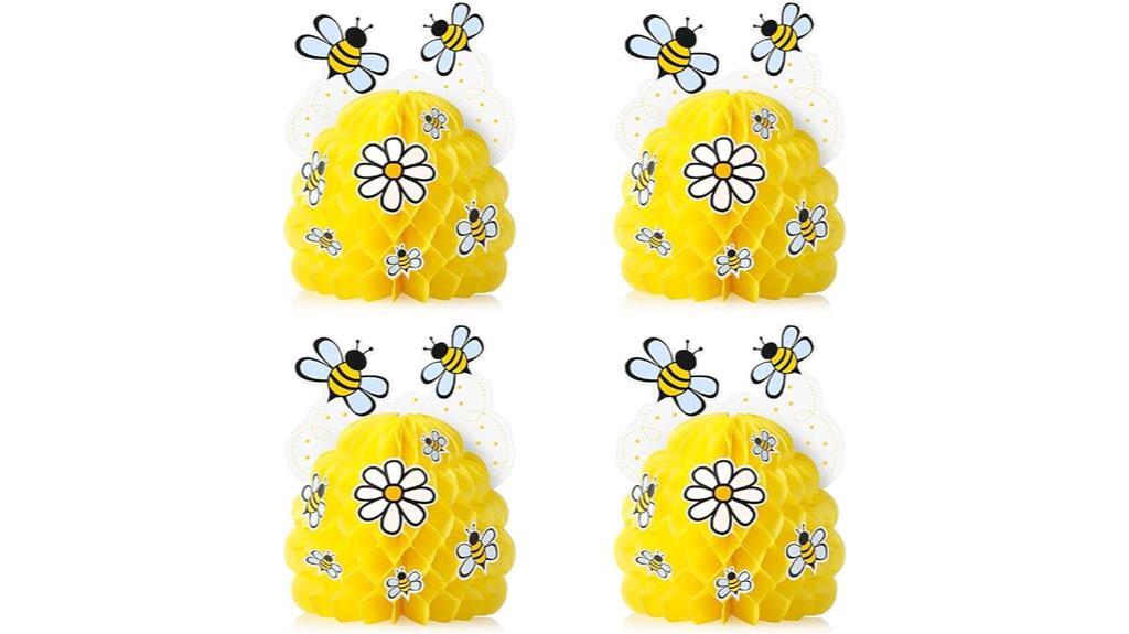 honey bee baby centerpieces