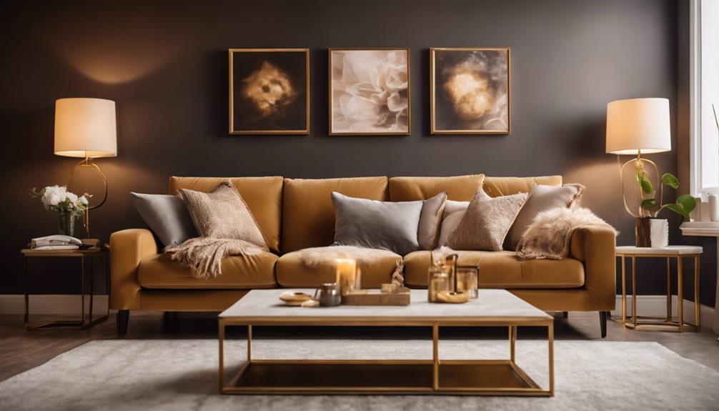 honey brown interior design
