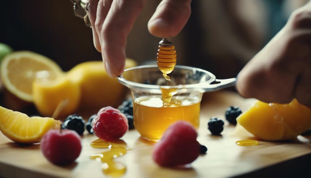 honey consumption and weight management