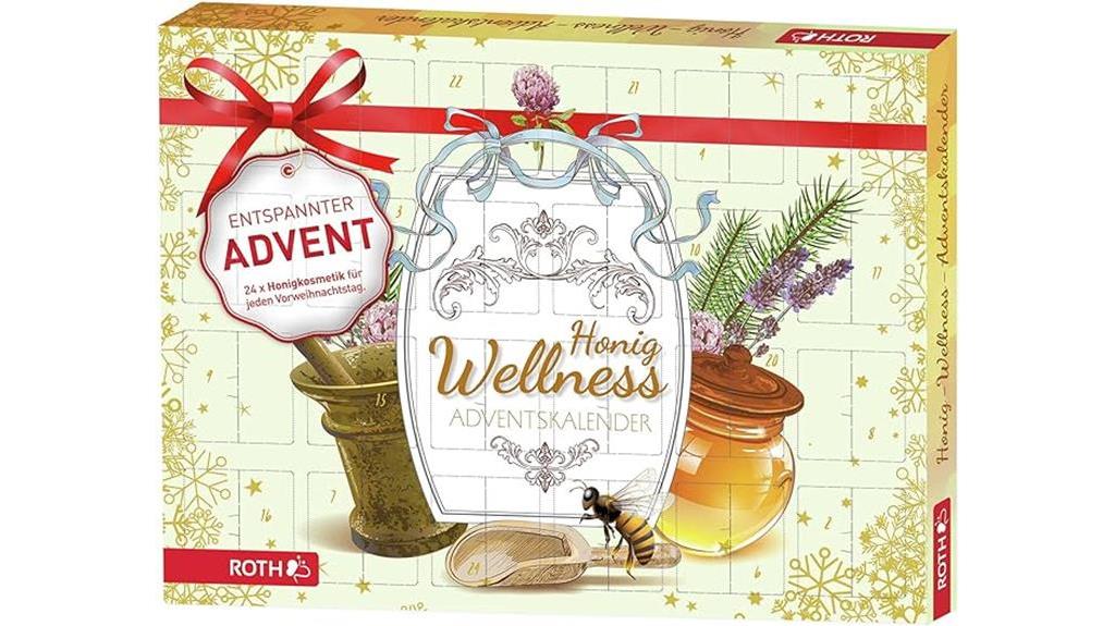 luxurious wellness advent calendar