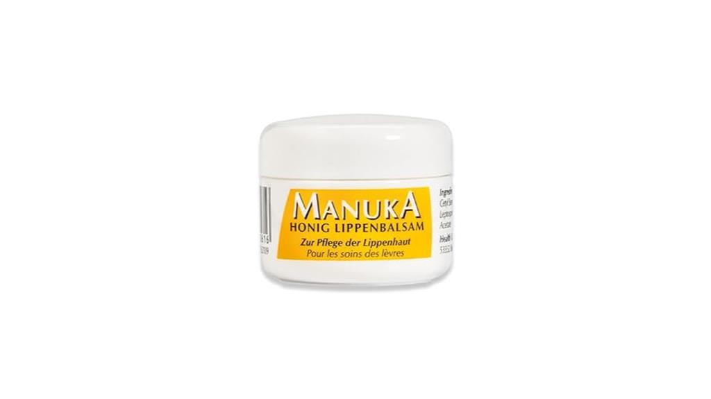 manuka honey lip balm