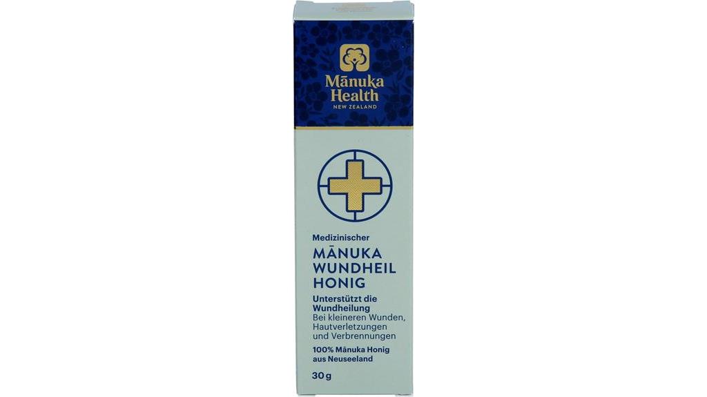 manuka honey wound healing