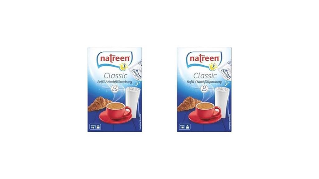 natreen sugar substitute refill pack