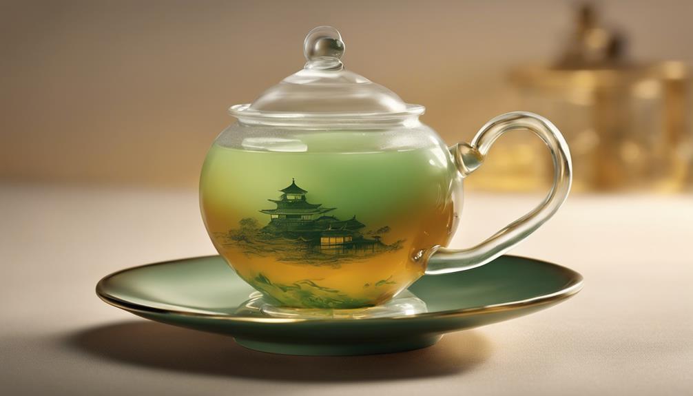 oolong tea and honey combination
