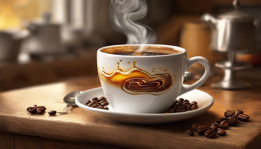 perfect honey coffee preparation