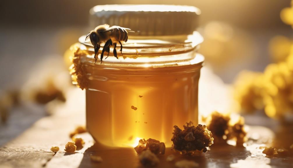 propolis in rohem honig