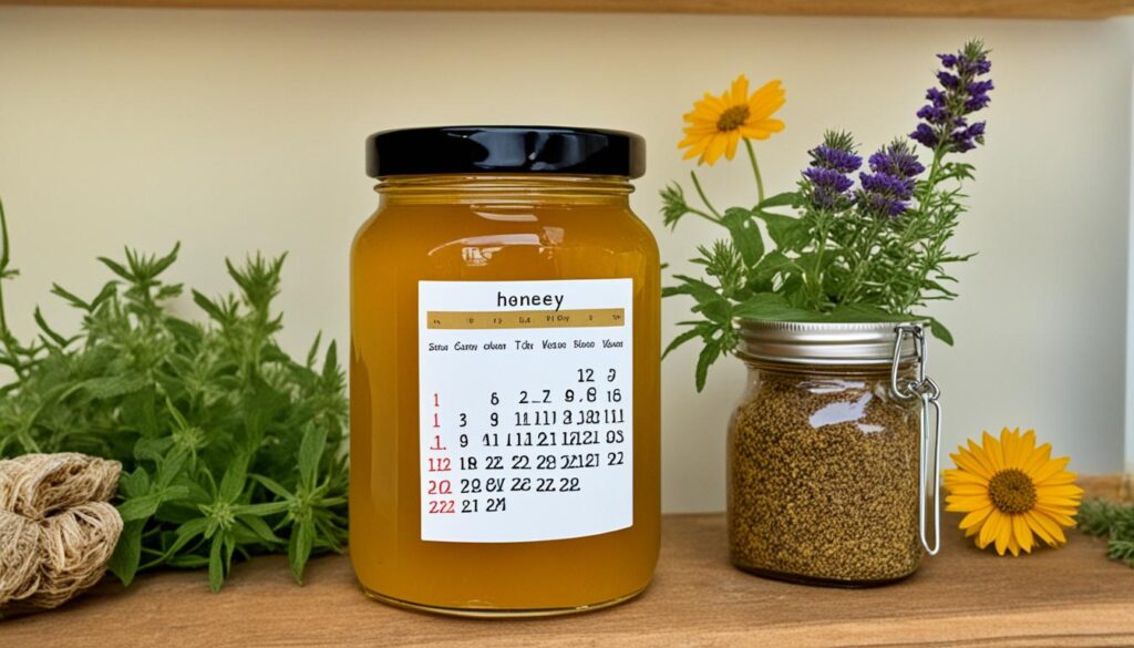 shelf life of royal honey