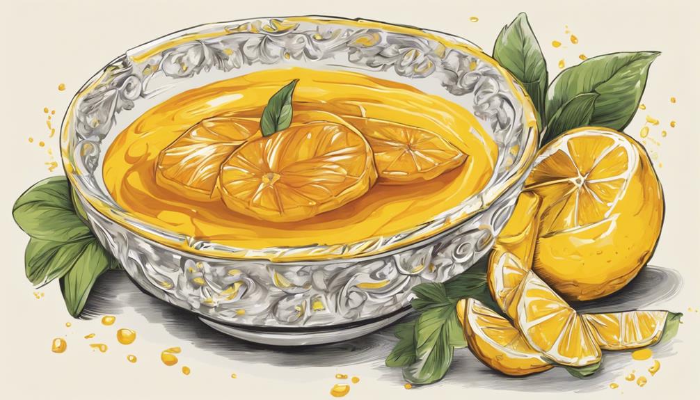 soothing lemon honey mustard infusion