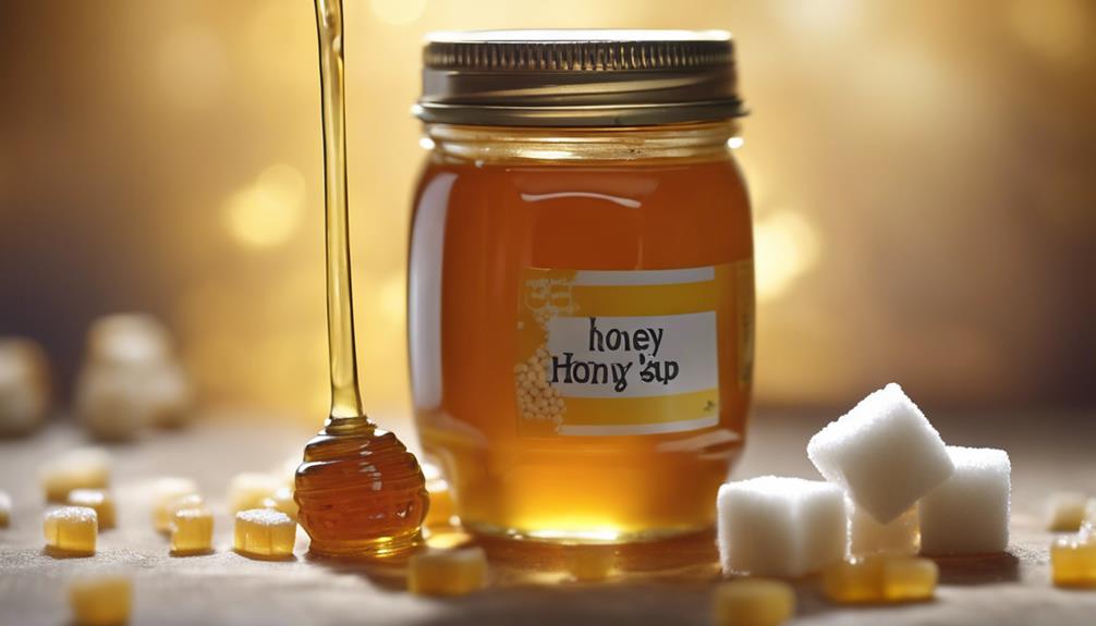 sugar content in honey
