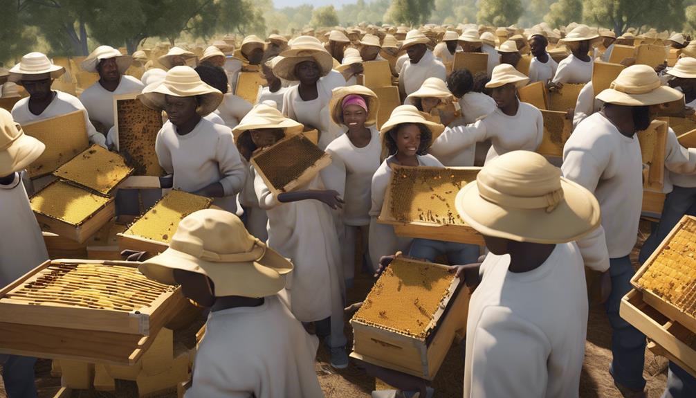 supporting community after beehive loss