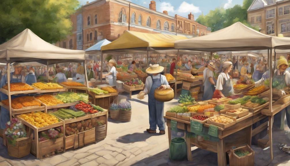 visit local farmers markets