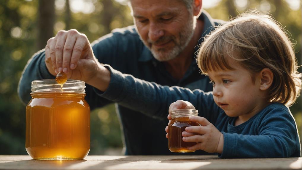 vorsicht bei honigverzehr kleinkinder