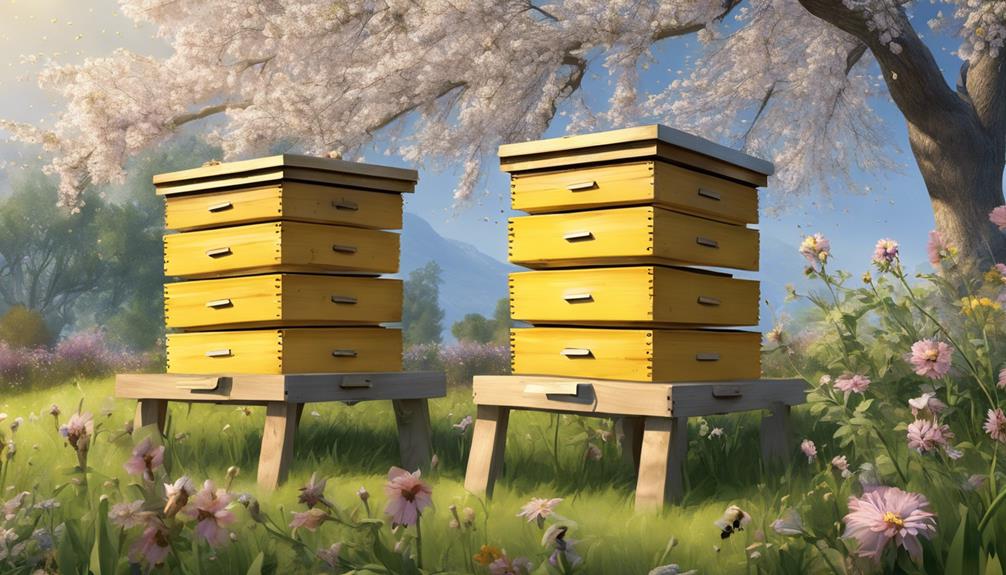 weak bee colonies unite