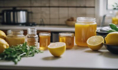 zitronig ingwerreich honigs kochen