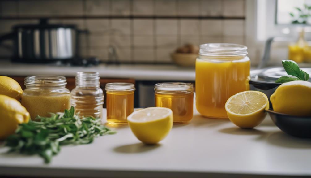 zitronig ingwerreich honigs kochen