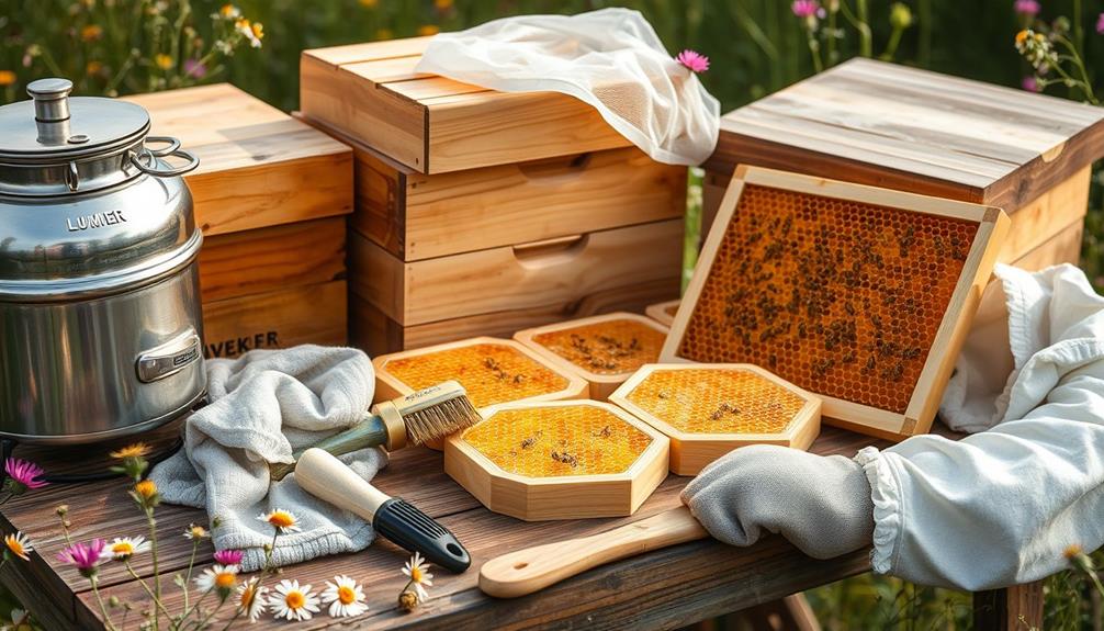 beekeeping tools and supplies
