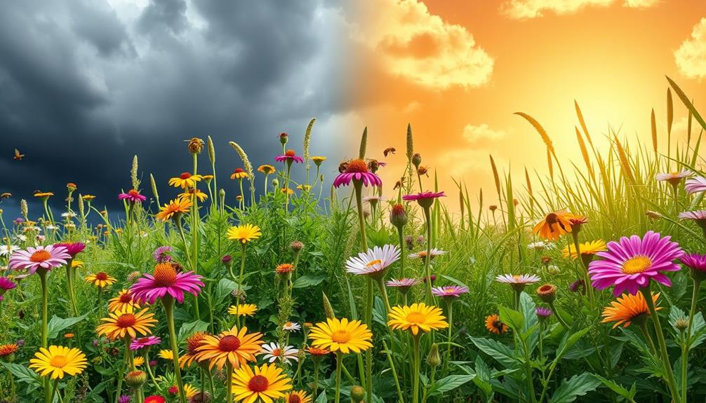 climate change affects bees