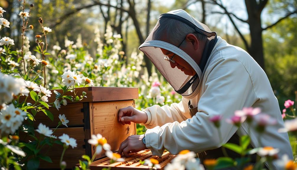 exploring passion for beekeeping