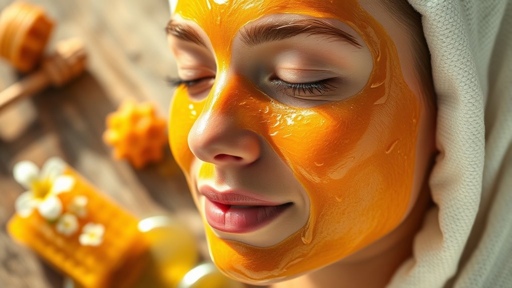 sanfte Honiganwendung