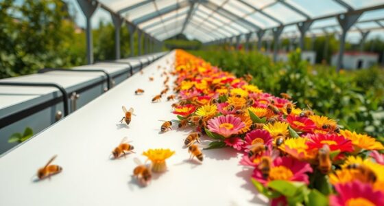 Blumenstreifen anlegen, um den Honig zu fördern