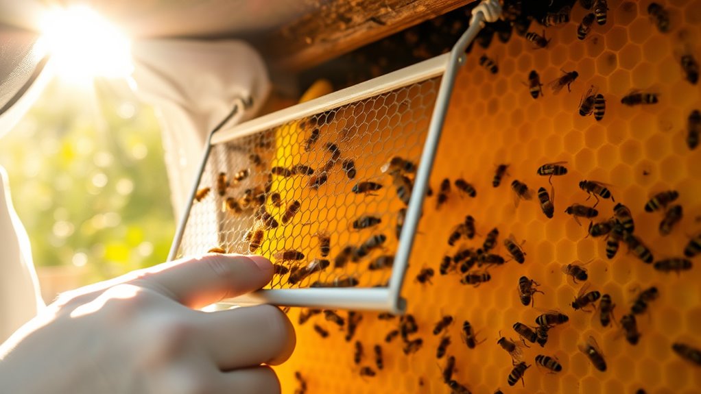 Drohnenrahmen zur Milbenreduzierung