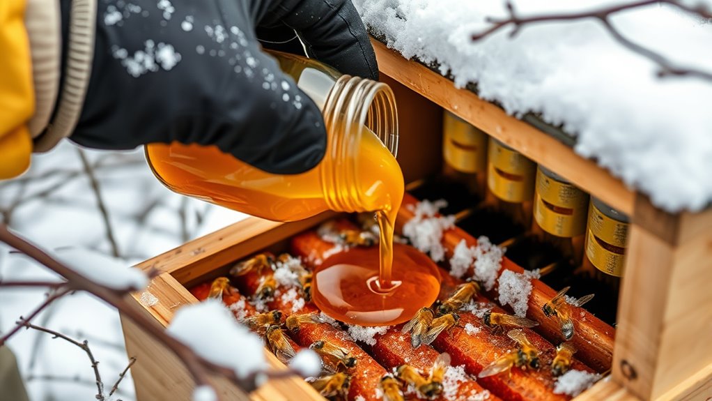 Umweltfaktoren beeinflussen die Winterfütterung
