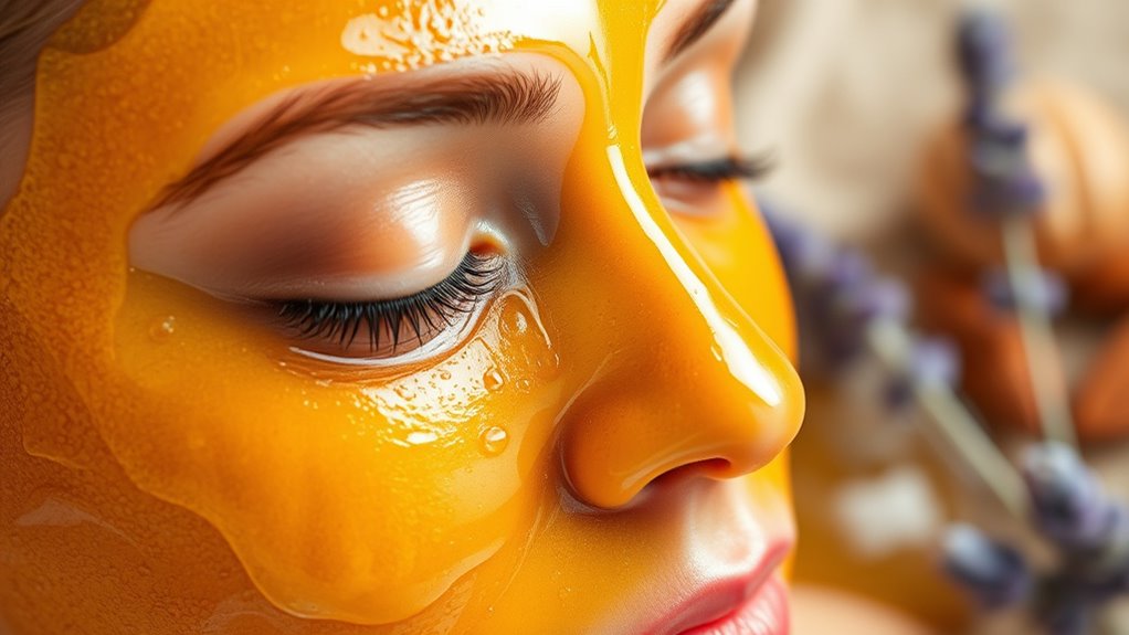 Hausgemachte Honig-Hautmittel