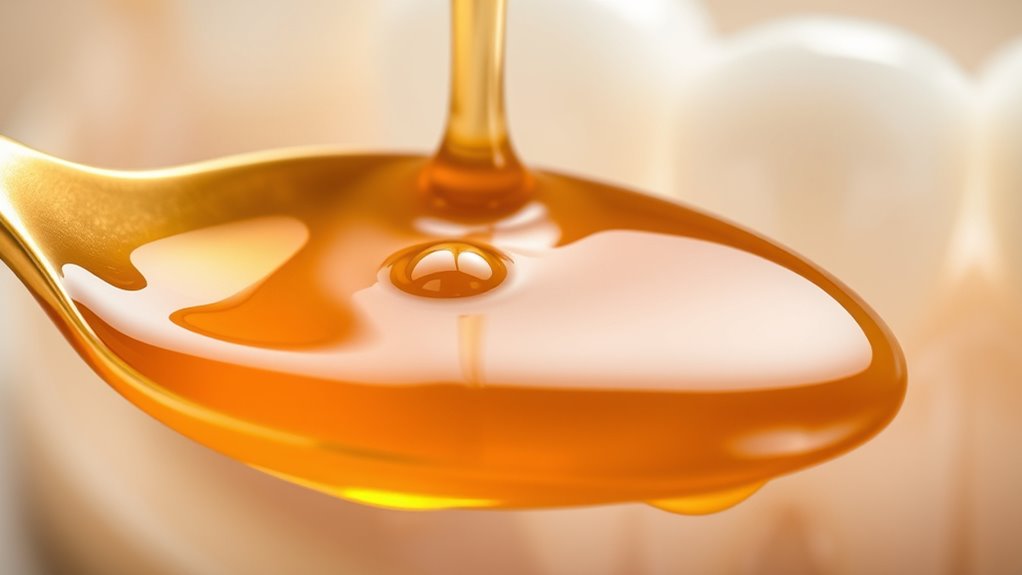 Honig hemmt die Plaquebildung