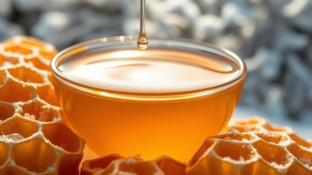 Honig nährt, heilt, Haut