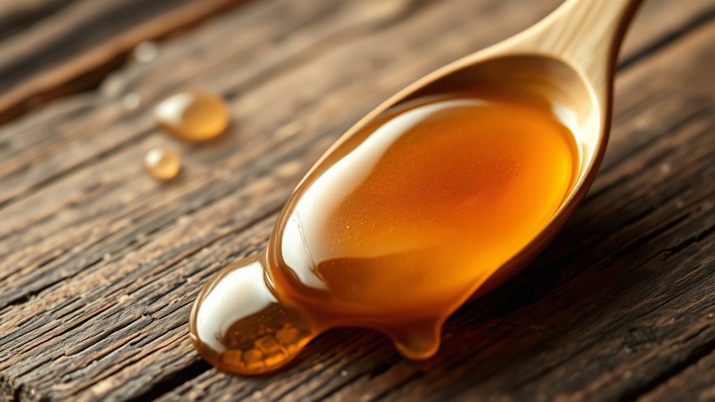 Honigs heilende biochemische Eigenschaften