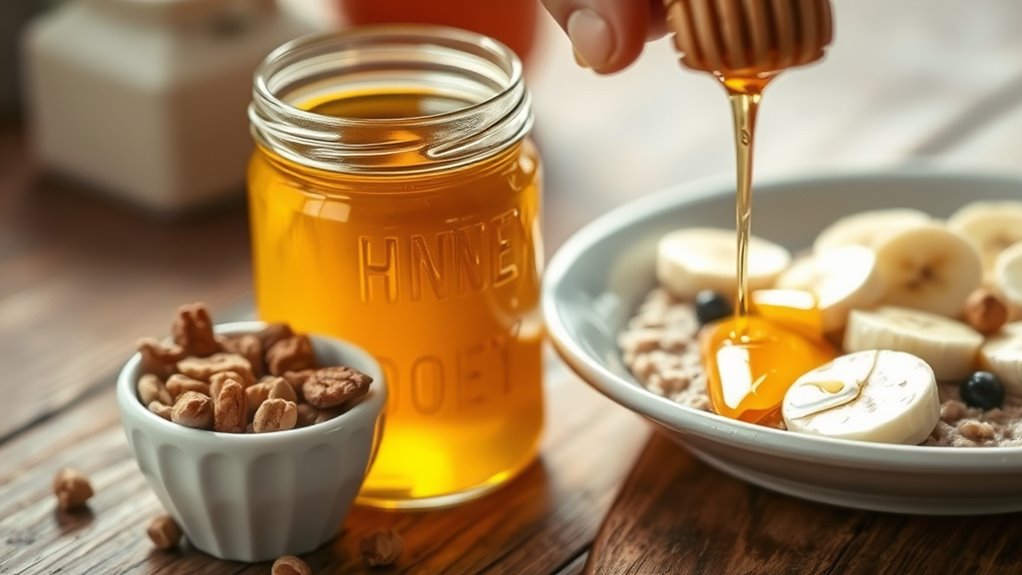 moderater Honigkonsum vorsichtig