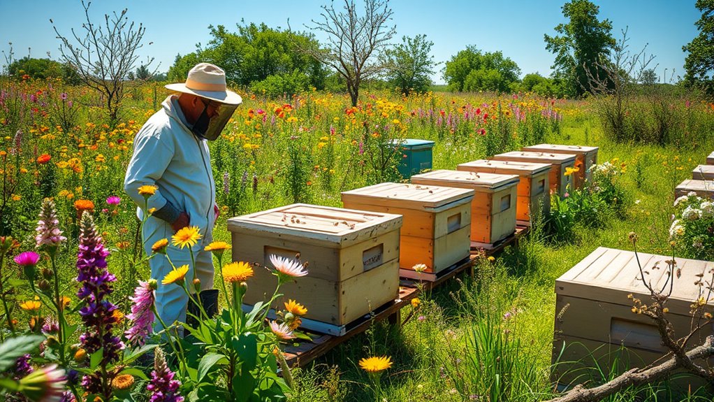 überwachen Bienen optimieren Bienenstockverwaltung