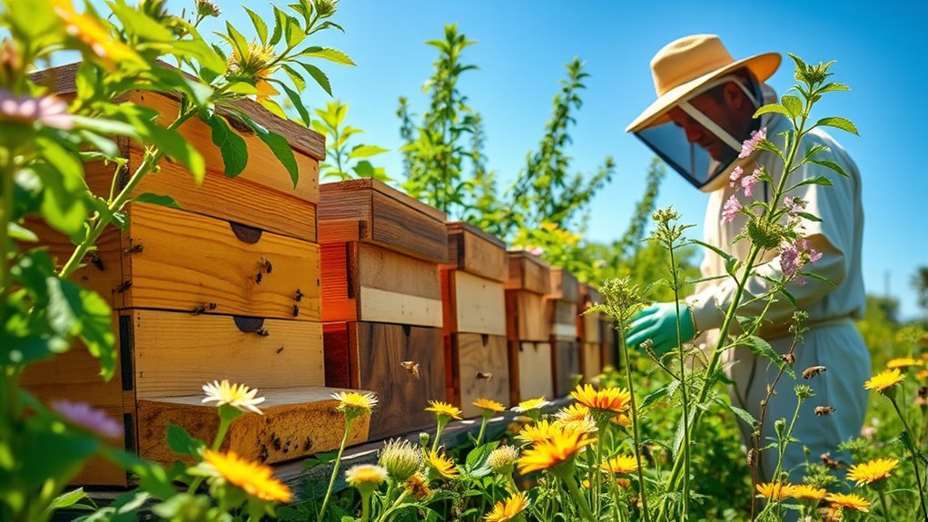 natürliche Bienen Gesundheit Förderung