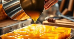 Recycling Bienenwachs professioneller Zyklus