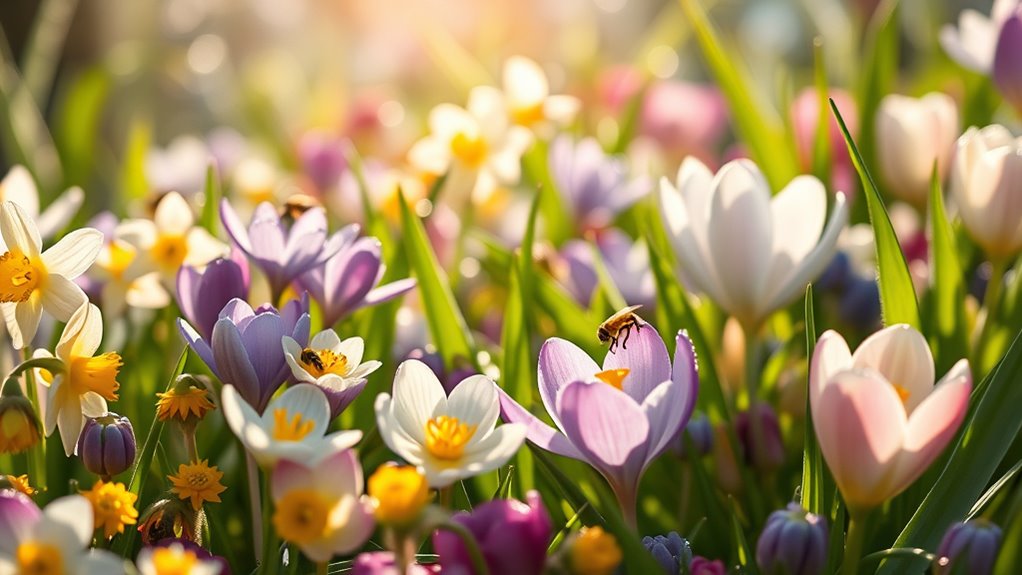 Frühling Honig Blütenvielfalt