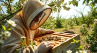 Nutze Futterlücken, um Honig zu maximieren