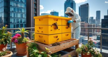 Balkon- und Dachbienenhaltung