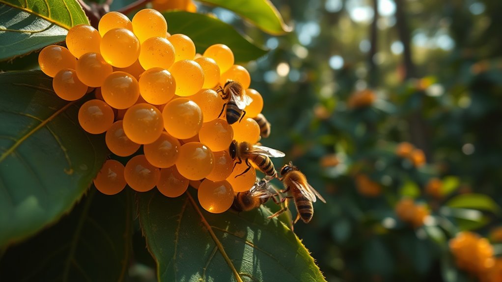 Bienenverhalten passt sich an die Honigquelle an
