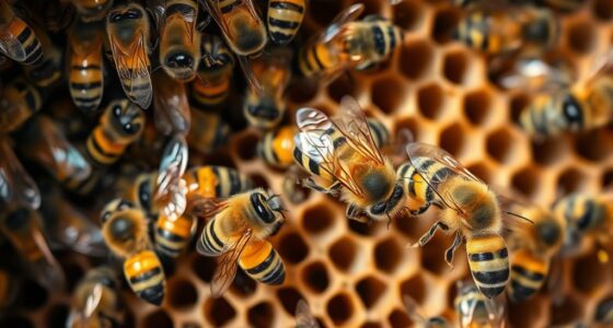 Verteidigungsstrategien einer Bienenvölkerkolonie