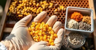 Bienen-Ernährung Pollen Nektar Alternativen