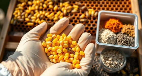 Bienen-Ernährung Pollen Nektar Alternativen