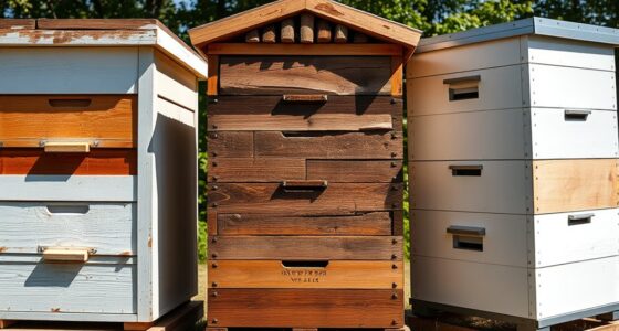 Vergleich der Bienenstocktypen